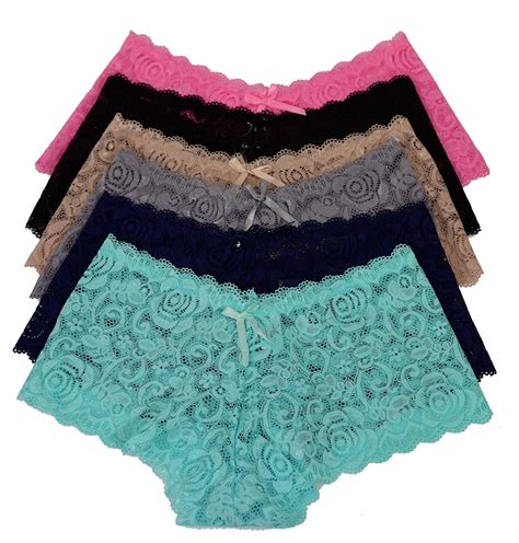 lace boyshorts panties